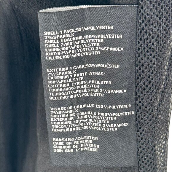 Guess Black Puffer and Softshell Hooded Parka Jacket Women's Size XL - Picture 10 of 10